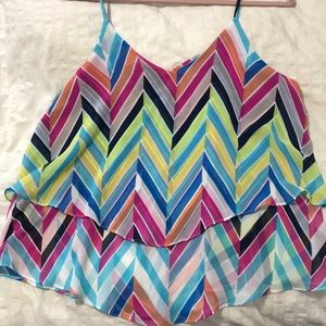 Multi-Colored Summer Tank Top